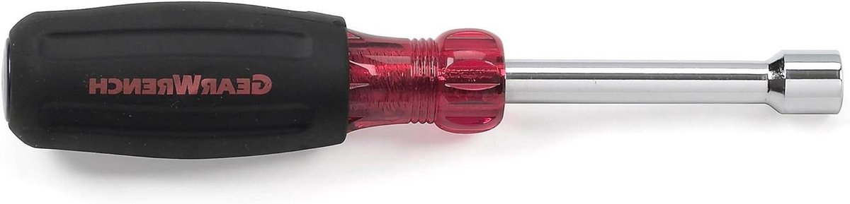 Holle Schacht Nutdriver - Dopsleutel Schroevendraaier - Moeren Aandraaien - Kussen Grip - 7 mm - Zwart