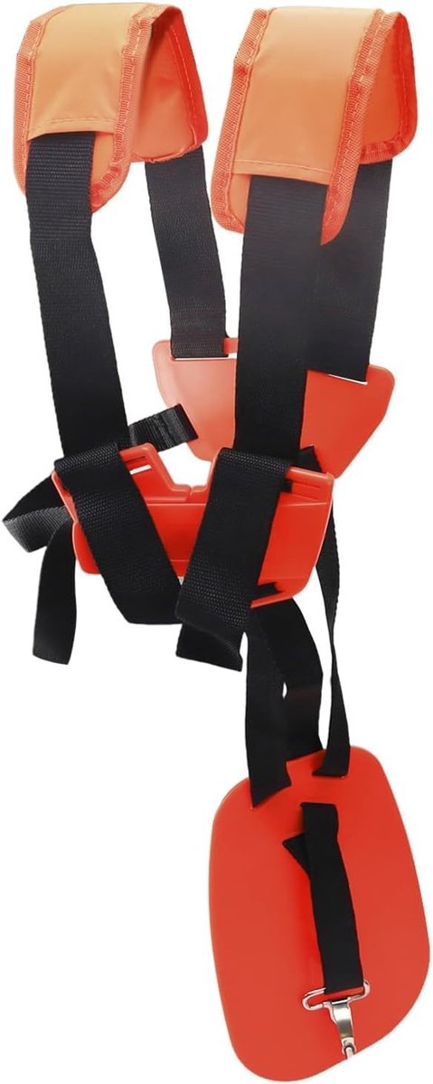 Verstelbare Schouderband voor Trimmers en Borstelmaaiers, Nylon Draagriem met Schouderkussens, Comfortabel en Universeel Gebruik