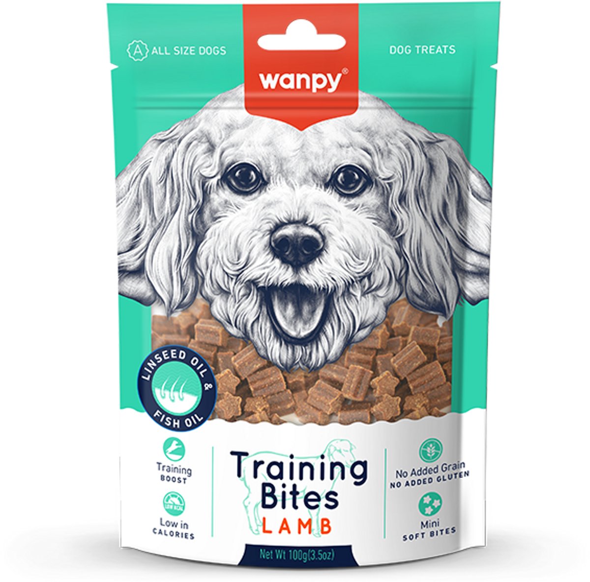 Wanpy - Training Bites - Lam - hondensnack