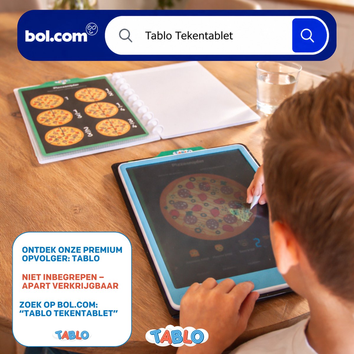Tekentablet "Blauw" 12 inch - Educatief Speelgoed Jongen 3 Jaar - Kinderspeelgoed 4 Jaar - Tekenen - Kinderspeelgoed 5 Jaar - 6 Jaar - 7 Jaar - Leren Tekenen - Digitaal Notitieblok - Kinderspeelgoed 3 Jaar - Kadootjes - Cadeautjes - Kado - Jongens — afbeelding 15