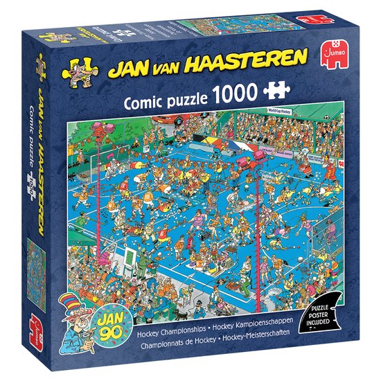 Jan van Haasteren - Hockey Kampioenschappen - 1000 stukjes
