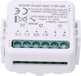Slimme Garagedeur - WiFi Module - App Bediening - Spraakgestuurd - 4.98 x 4.98 cm - Zwart