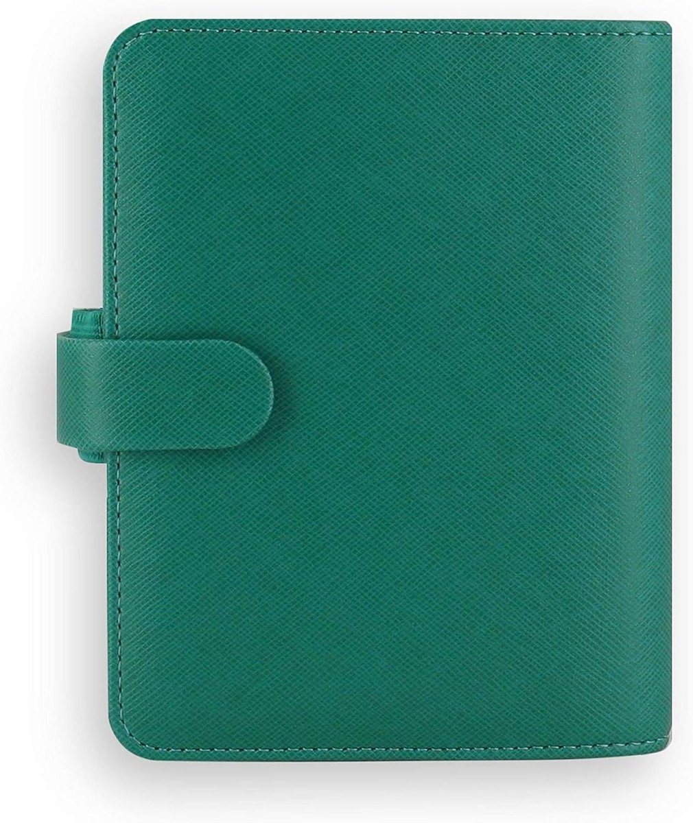 Pocket Organizer - Persoonlijke Planner - Agendabeheer - PU Lederlook Cover - A5 Formaat - Aquamarijn