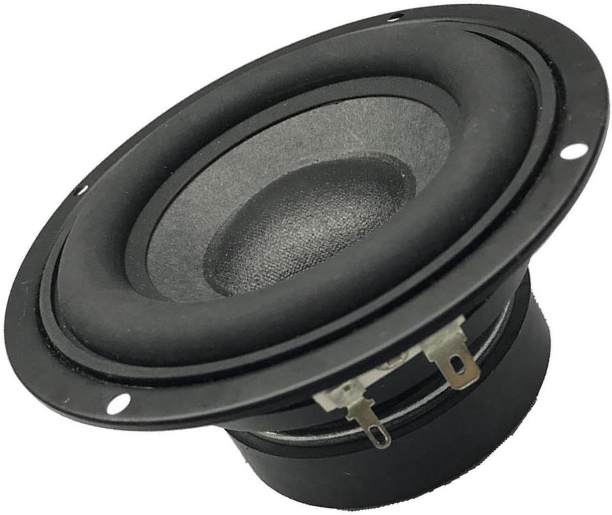 Woofer Luidspreker - Subwoofer Geluid - Muziek Luisteren - Diepe Bassen - 5 Inch Diameter - Zwart