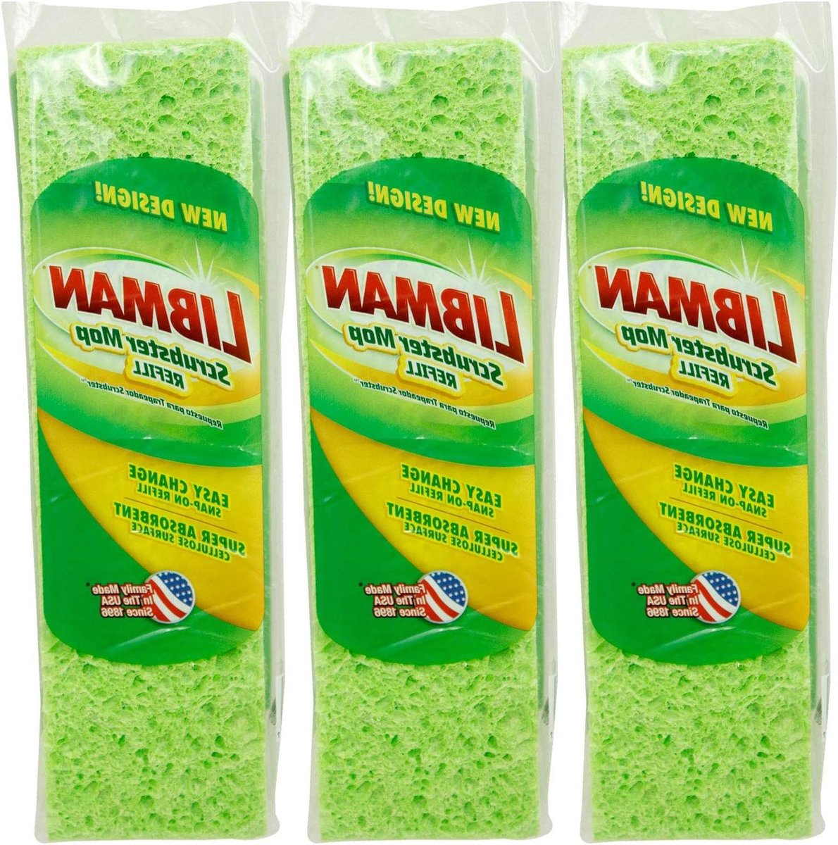 Dweil Navullingen - Mop Pads - Vloeren Schoonmaken - Absorberend Materiaal - Set van 1 - Groen