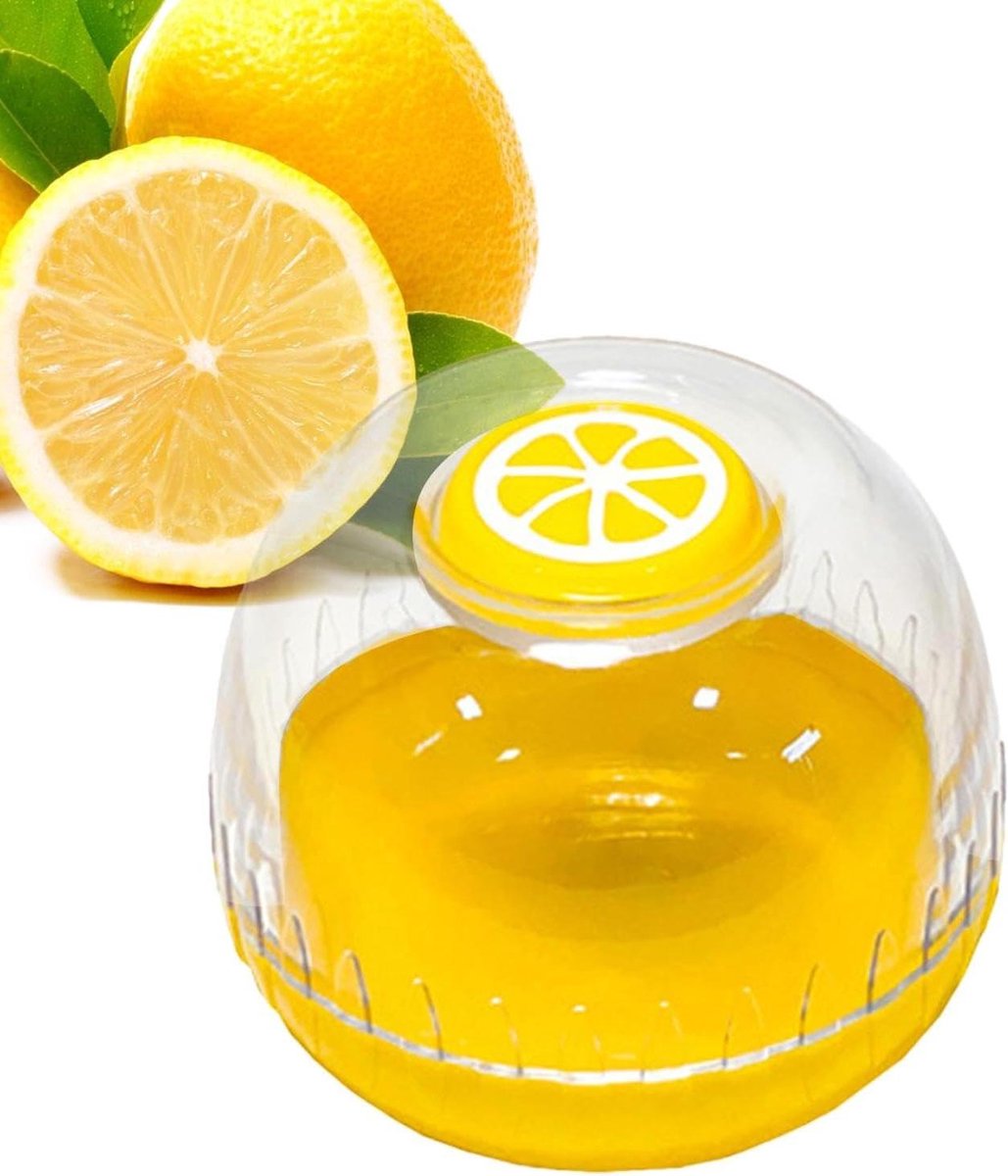 Fruit Doos - Citroen Kom - Vers Houden - Morsbestendig Deksel - 9 cm Hoog - Veelkleurig