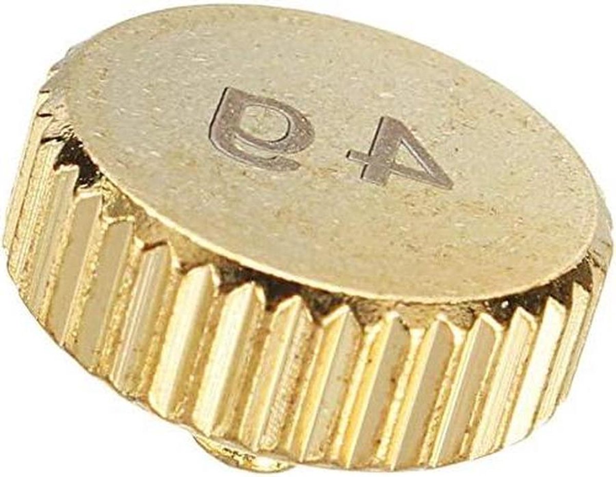 Platen Stabilizer - Draaitafel Accessoire - Vinyl Luisteren - Stalen Constructie - 12mm Diameter - Goud