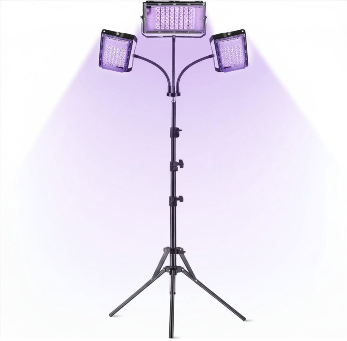 DnA® Gezichtsbruiner - Bruinings Lamp - Bruiningslamp - Zwart - 43cm x 23cm x 10cm