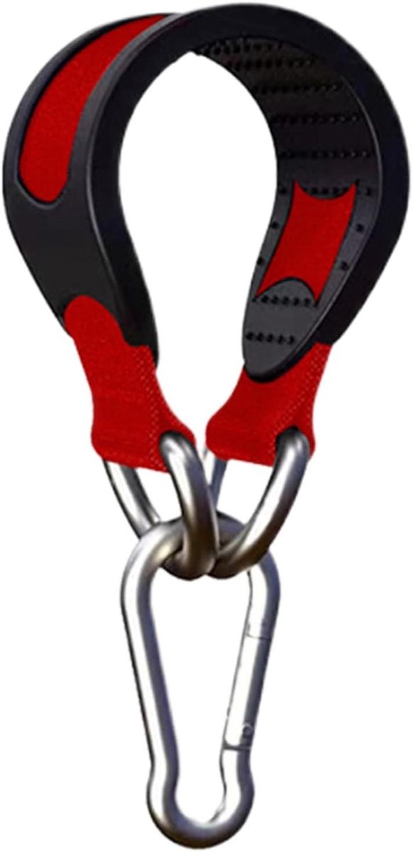 Zware Bokszak Bevestiging - Hangmat Ophanging - Fitness Training - Verstelbare Lengte - 1 Meter - Rood