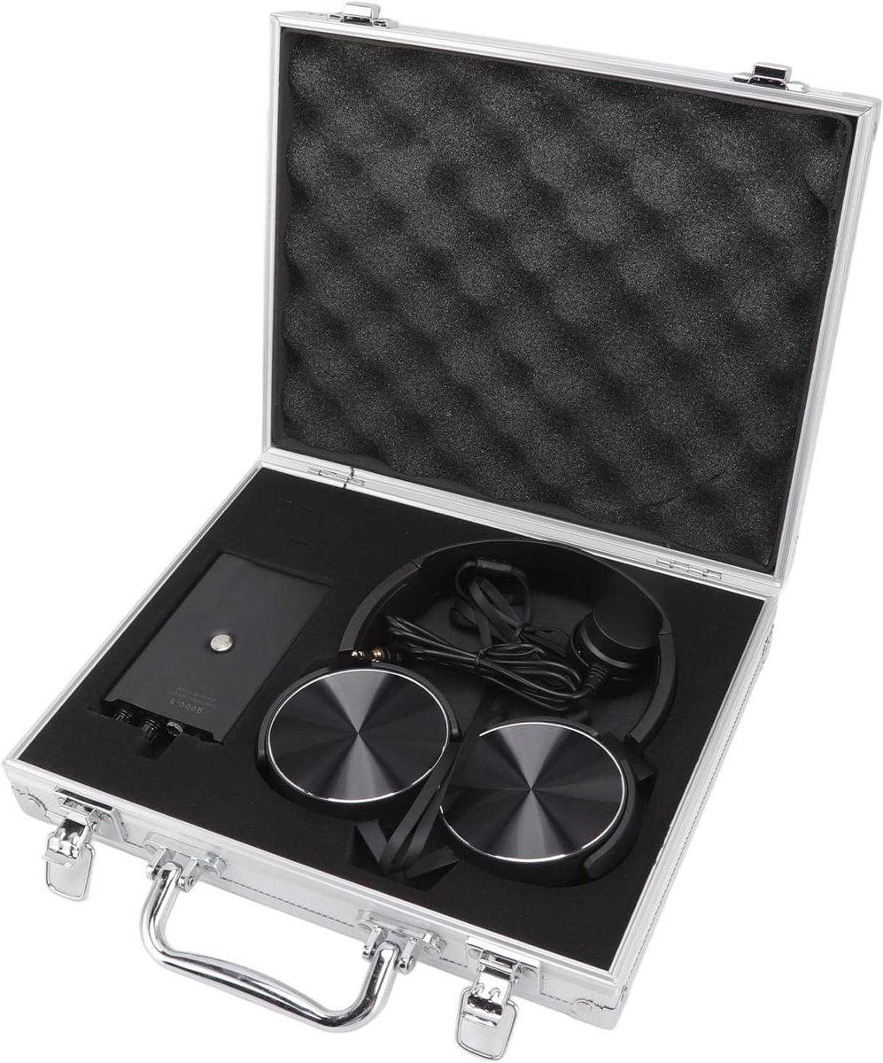 Lekdetector - Geluidsdetector - Lekkages Opsporen - Hoge Gevoeligheid - 1 Meter Diep - Zilver