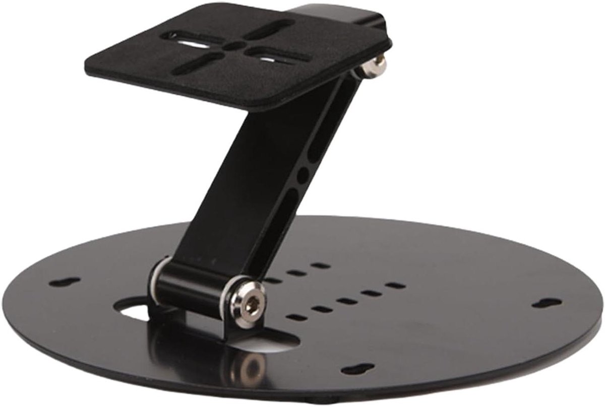 Projector Statief - Beamer Houder - Filmavonden Thuis - Opvouwbaar Metalen Ontwerp - 16x16x9 cm - Zwart