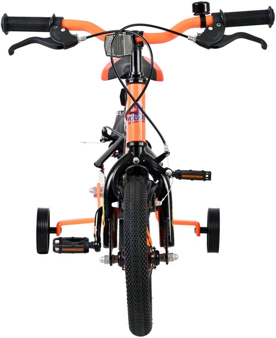 Volare Strike Kinderfiets - Jongens - 12 inch - Oranje - Twee Handremmen van Volare — afbeelding 2
