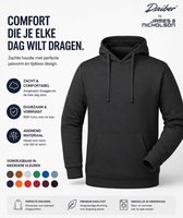 Daiber Hoodie Heren - Sweatshirt Heren met Capuchon - (Zwart) - Maat XXL - Inclusief 2 TLRGolf Wasknijpers