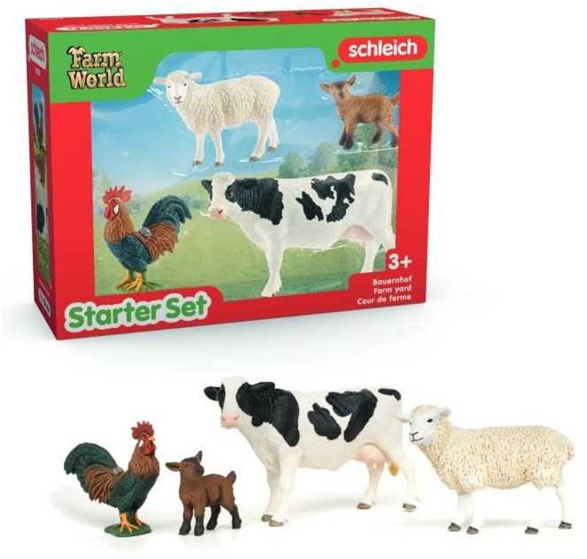 Schleich – Farm World – Boerderijdieren set – 4 figuren – 3+ — afbeelding 10