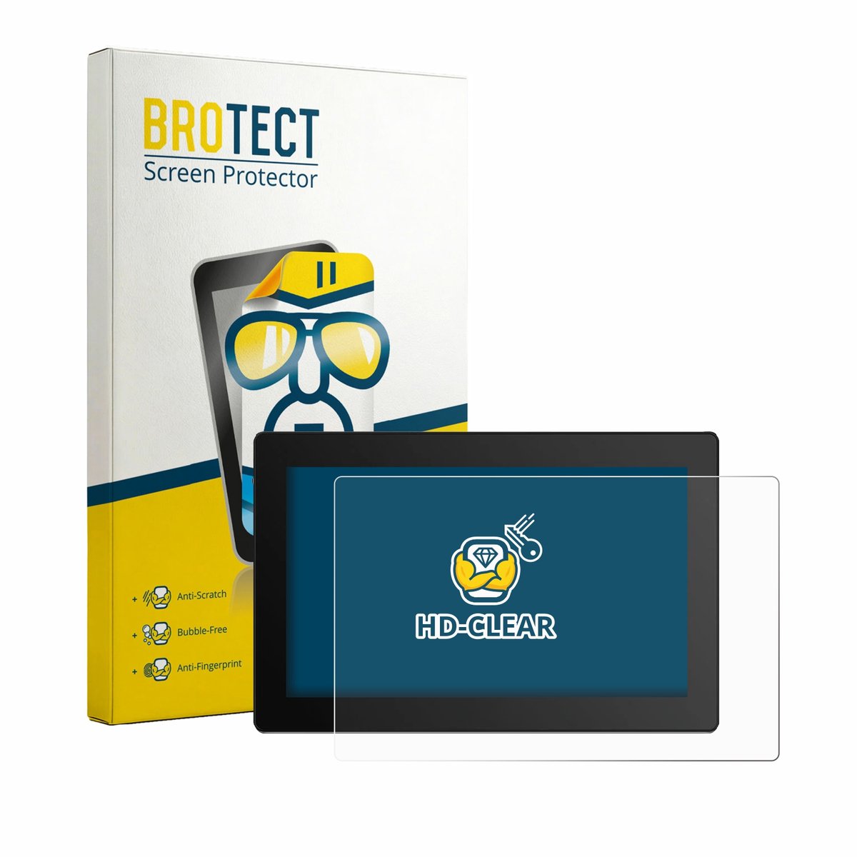 BROTECT - Screenprotector voor Gaomon PD1621 - Folie Beschermfolie transparant