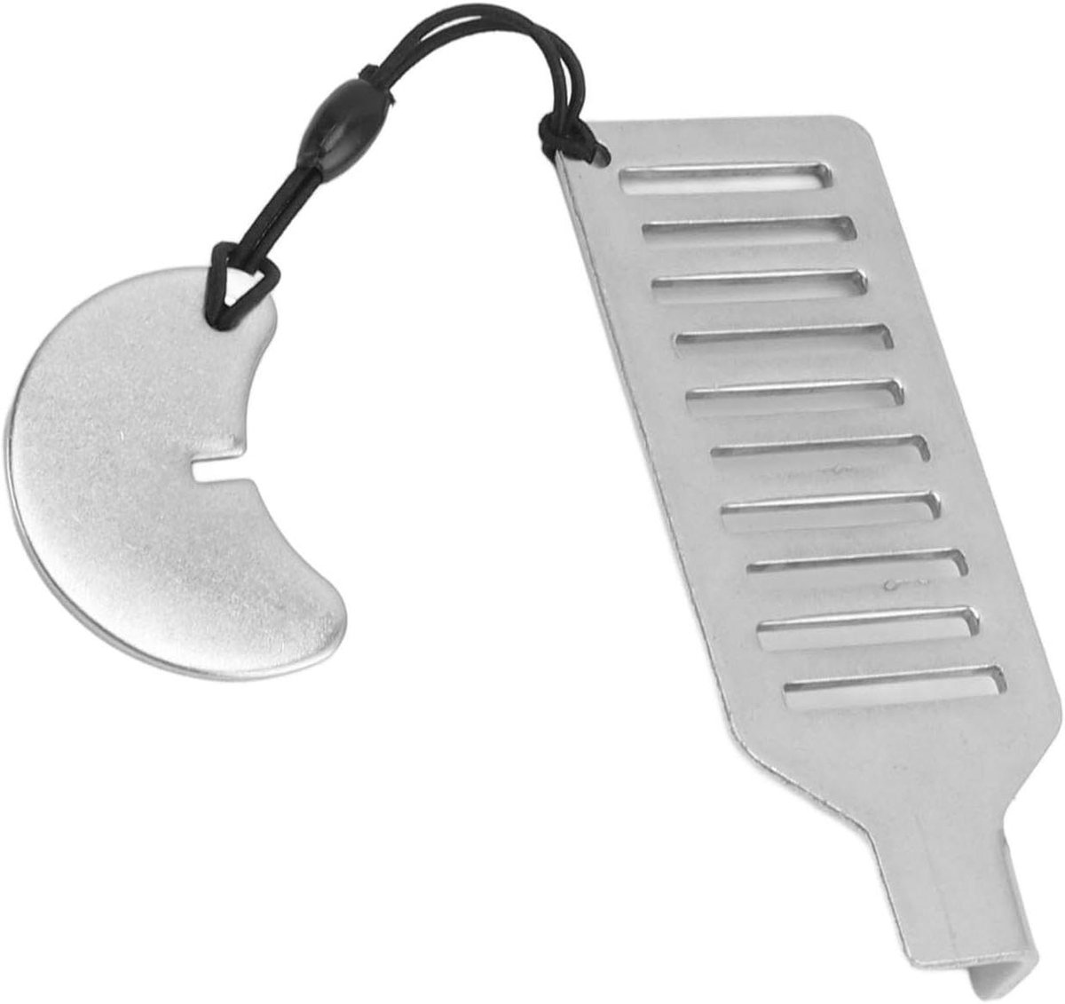Draagbare Deurstop - Reisbeveiliging - Extra Veiligheid - Gereedschapsloze Installatie - 11x10x3 cm - Zilver