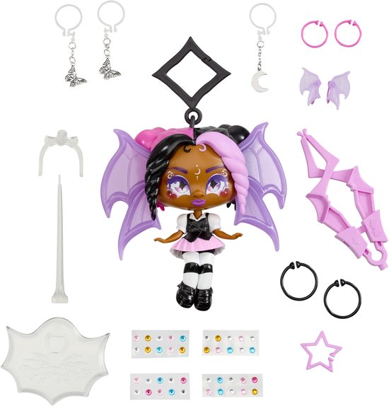 Goliath Fiercelings Luna Muse Keychain - Modepop - Met accessoires — afbeelding 3