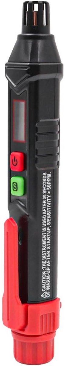 aladdien - Gaslekkage Detector Pen - Natuurlijke Gas Sniffer - Veiligheid - Alarmfunctie - Detectie - Betrouwbaarheid - Geschikt voor thuisgebruik -..