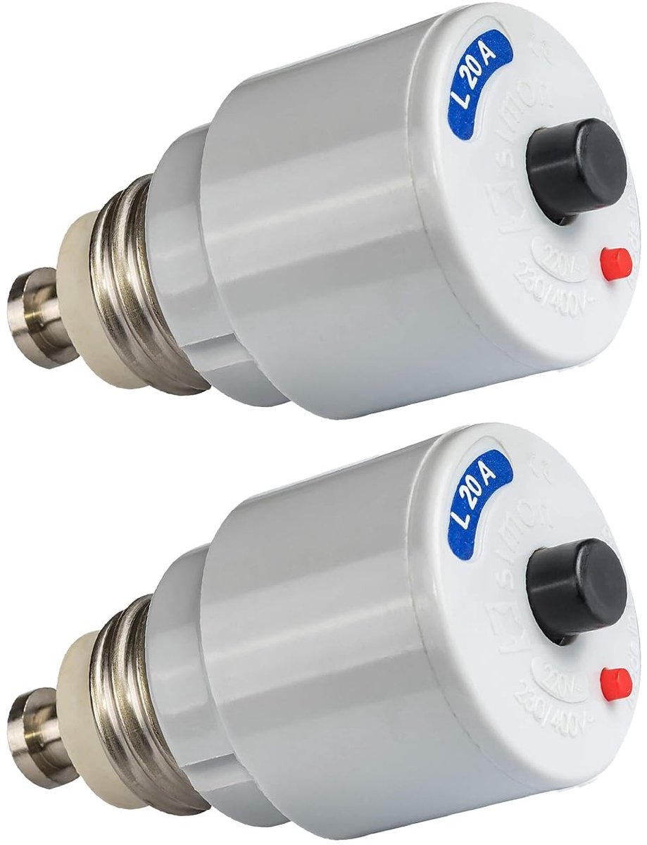 aladdien - Automatische Neozed Smeltveiligheid - 20A 250V - Met Mechanische Indicator - Veilig en betrouwbaar - Voor elektrische installaties - Effi..