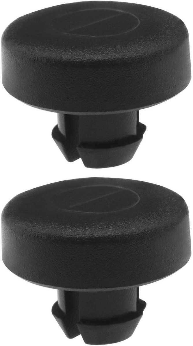 Allecto - Convertible Boot Lid Hinge Block - Vervangonderdeel - Zwart - Hinge Stops - Geschikt voor 9-3 - 12832495
