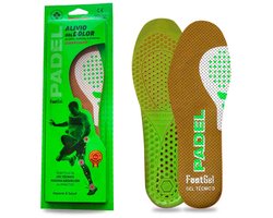 Footgel Padel Tennis Insoles Inlegzolen