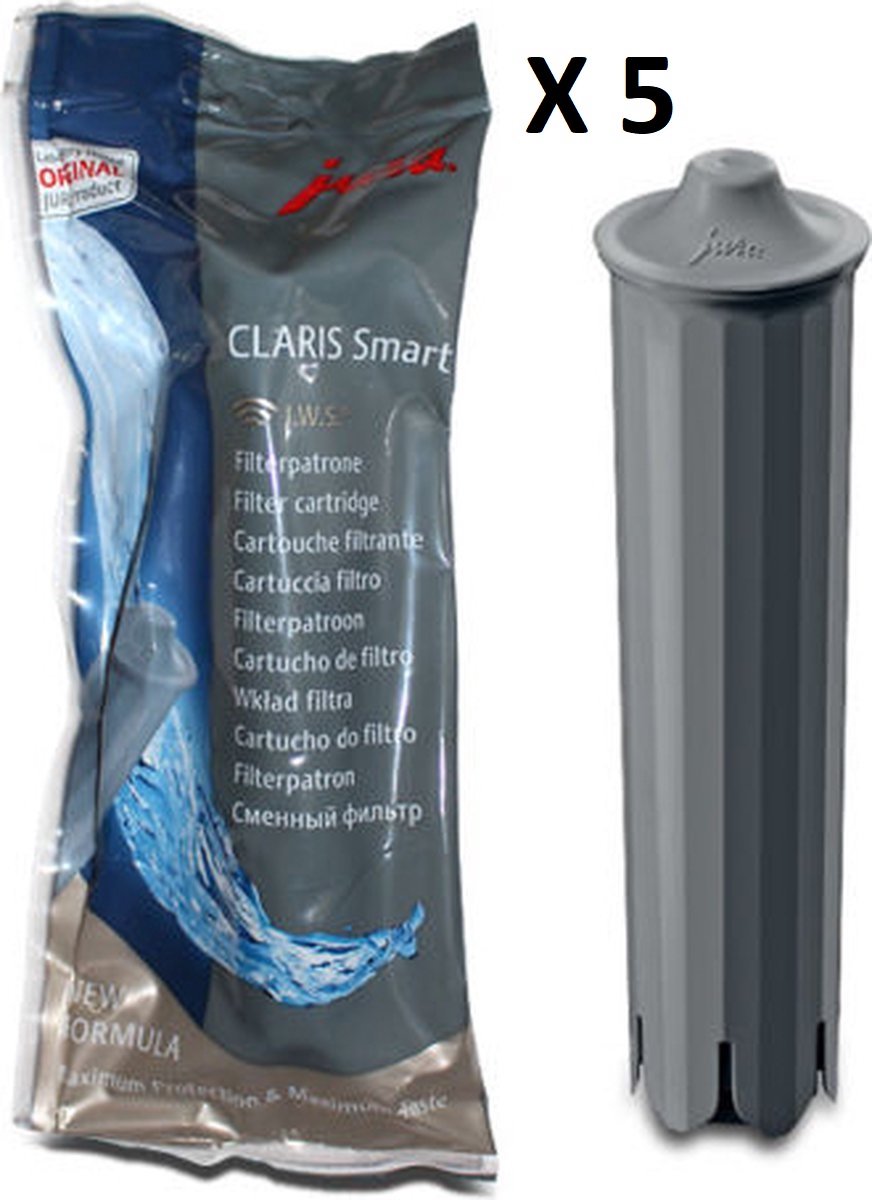 JURA CLARIS Smart+ - Waterfilter voor koffiemachine - 5 stuks