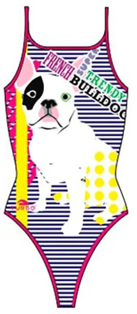 Turbo Bulldog Zwemkleding Roze 4XL Vrouw Navy