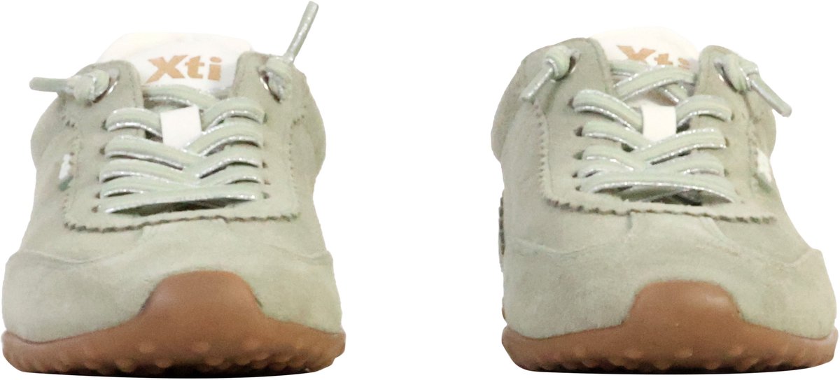 Lage leren sneakers