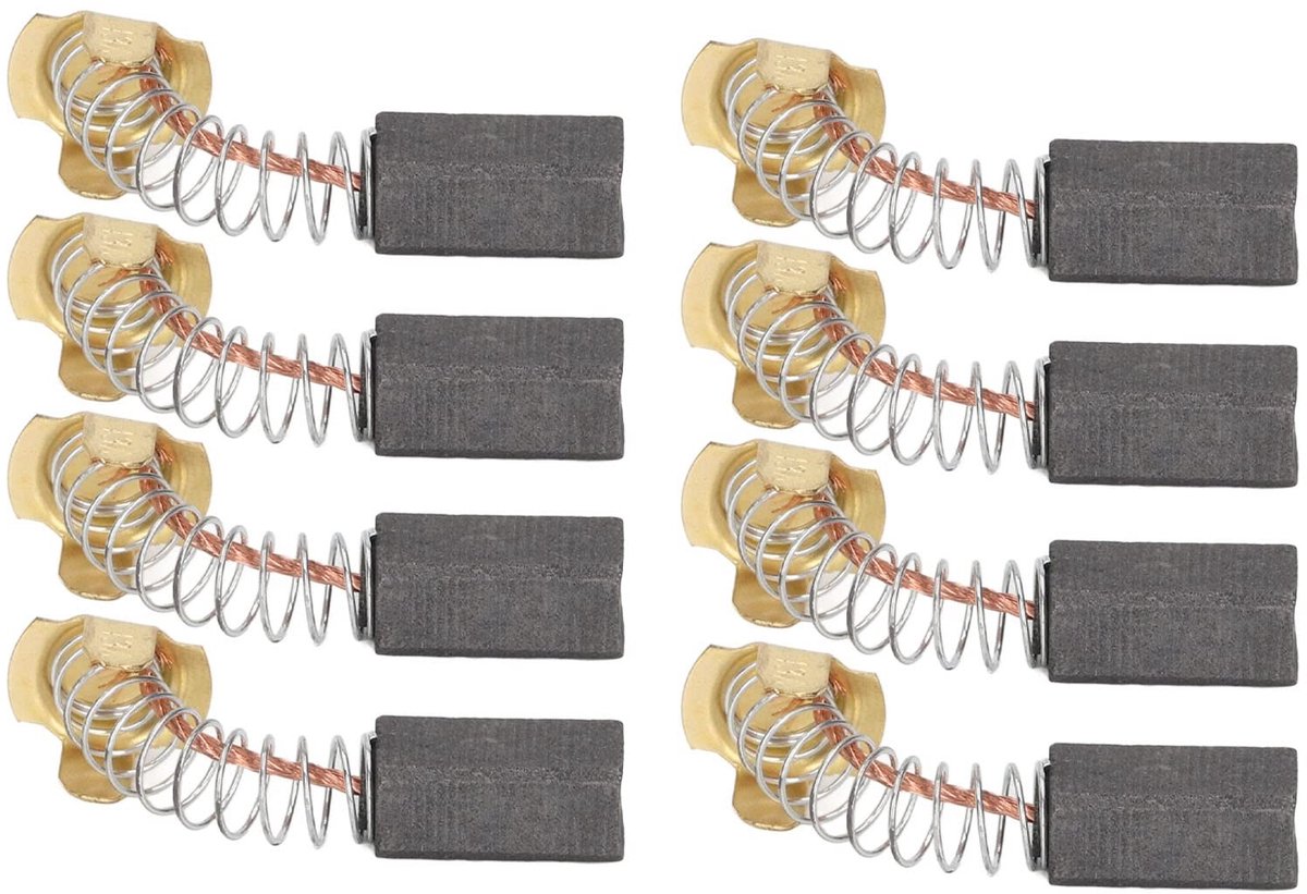 Allecto - Carbon Borstels voor Elektromotoren - Set van 20 - Vervangingsonderdelen voor Motoren - 7 x 11 x 16 mm - Duurzaam en Betrouwbaar - Geschi...