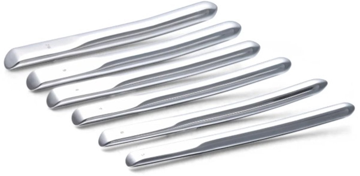 Benelux Surgical Instruments / Hegar Metalen Dilator Set - 14 Stuks