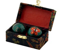 Qigong Ballen - Meditatie Ballen - Ontspanning en Balans - Uniek Design - Ø 4.5 cm - Willekeurig