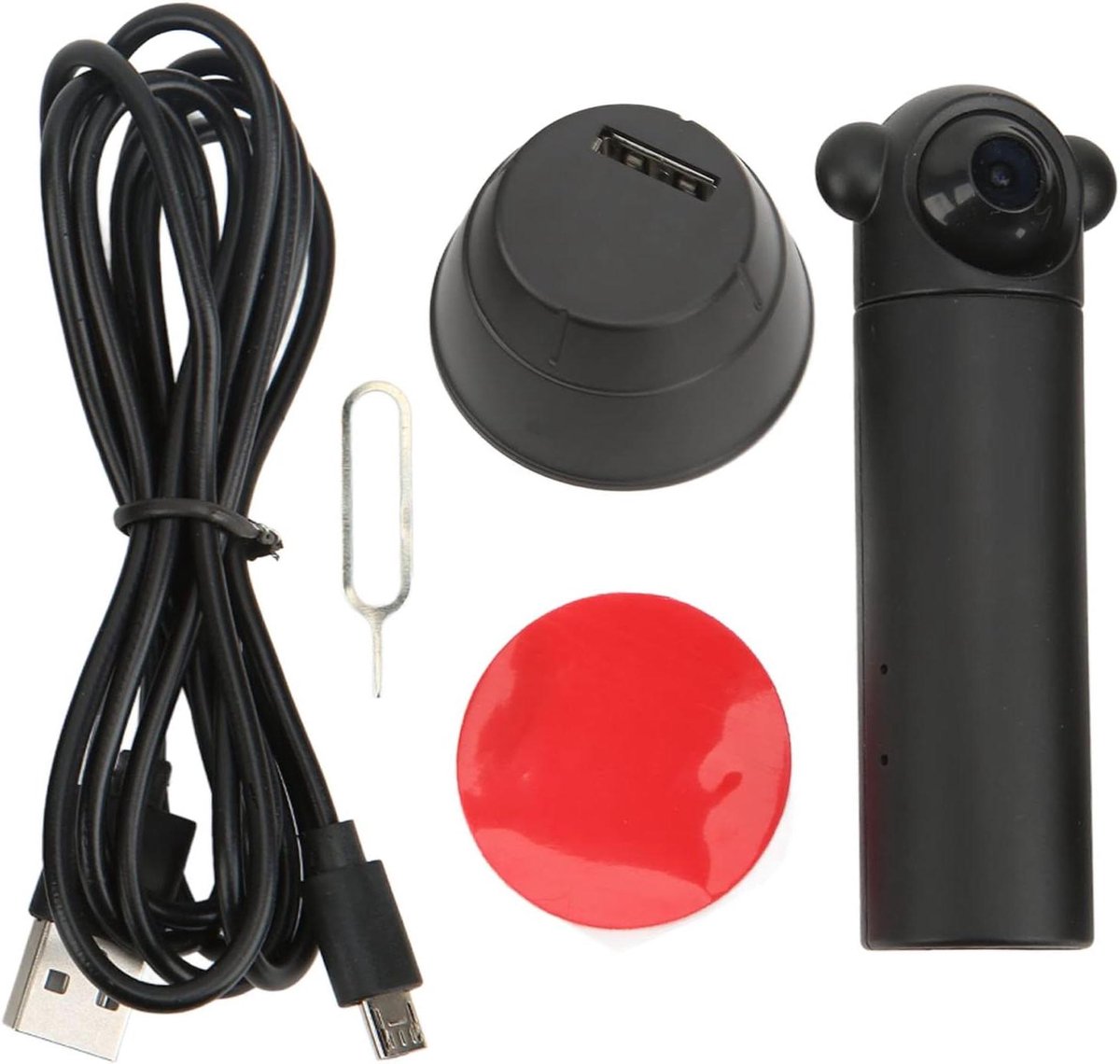 Slimme Camera - Beveiligingscamera WiFi - Thuis Bewaken - 360 Graden Rotatie - 1080P HD - Wit