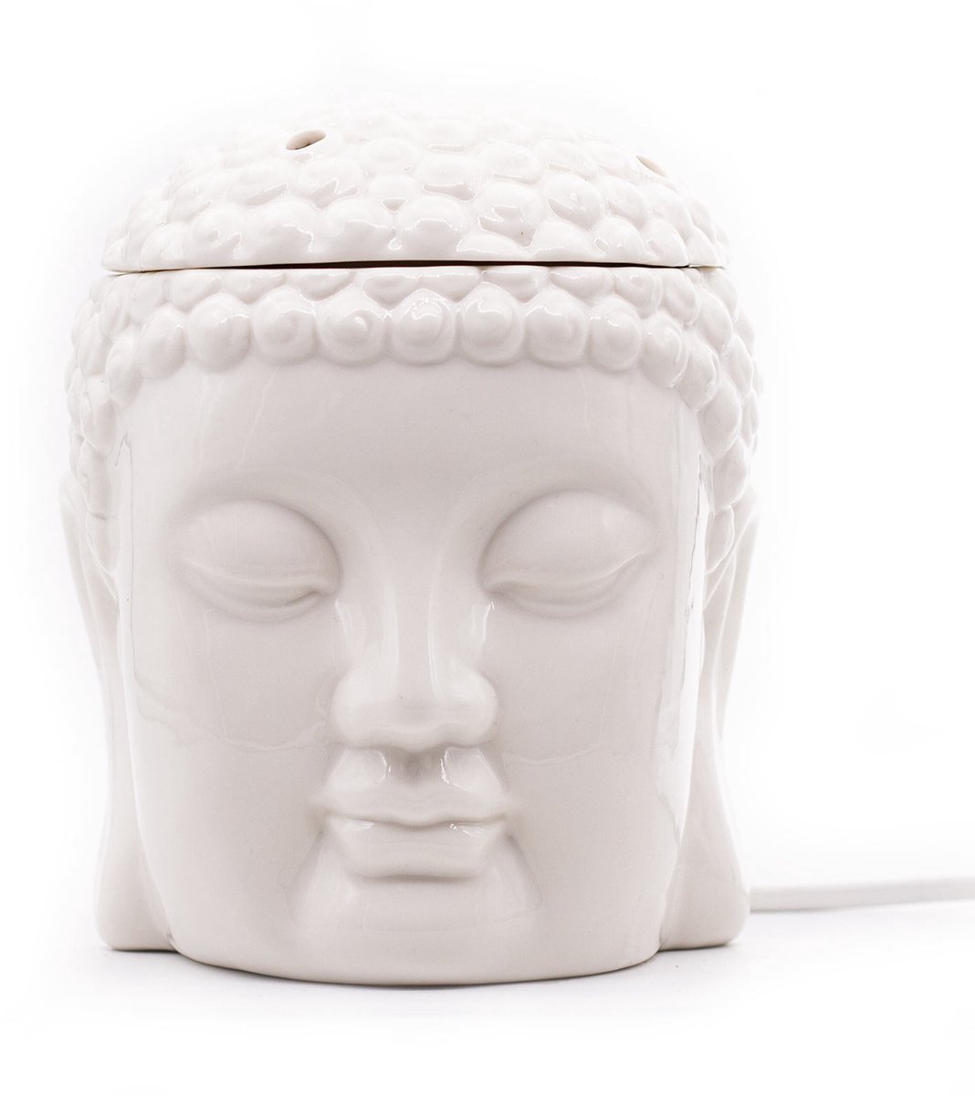 Candle-Brothers Elektrische geurlamp - Boeddha - wit
