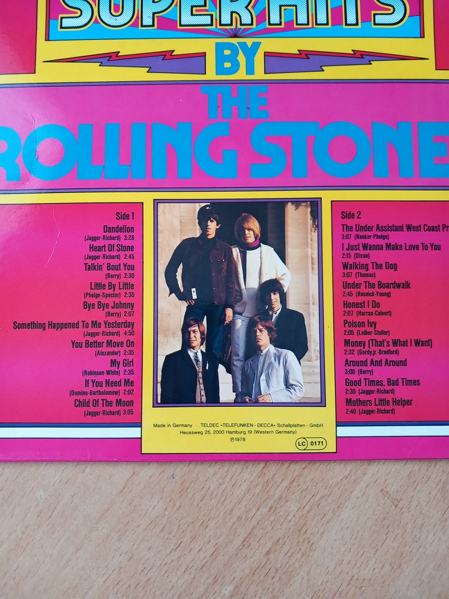 LP THE ROLLING STONES - 20 SUPERHITS