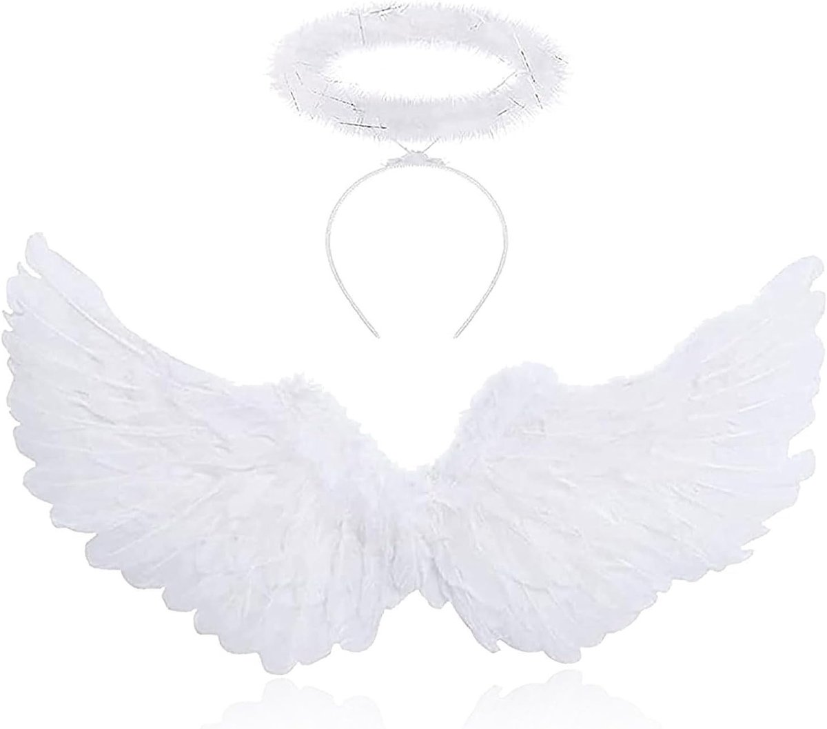 Grote Zwarte Engel Vleugels voor Carnavalskostuum, Feestoutfit voor Vrouwen en Meisjes, Verenthema, Fantasiekleding