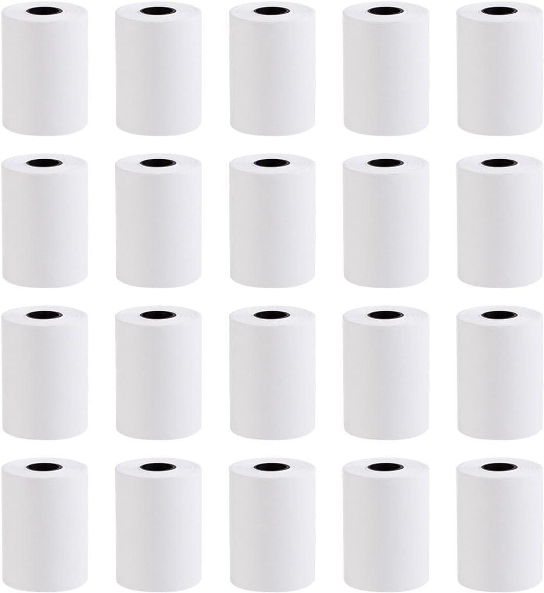 Premium thermisch papierrollen 57 x 40 mm voor EPOS printers en kassasystemen - BPA-vrij, 20 stuks, ideaal voor POS terminals en kassa's