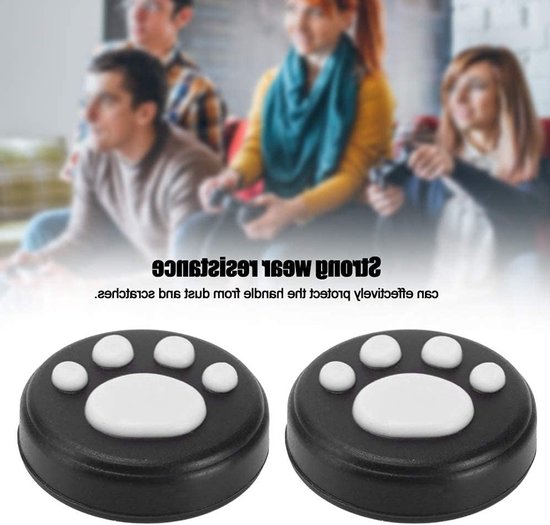 Siliconen Thumb Grip Stick Rocker Caps voor Joystick - 10 Stuks met Schattige Kattenklauw Design — afbeelding 4