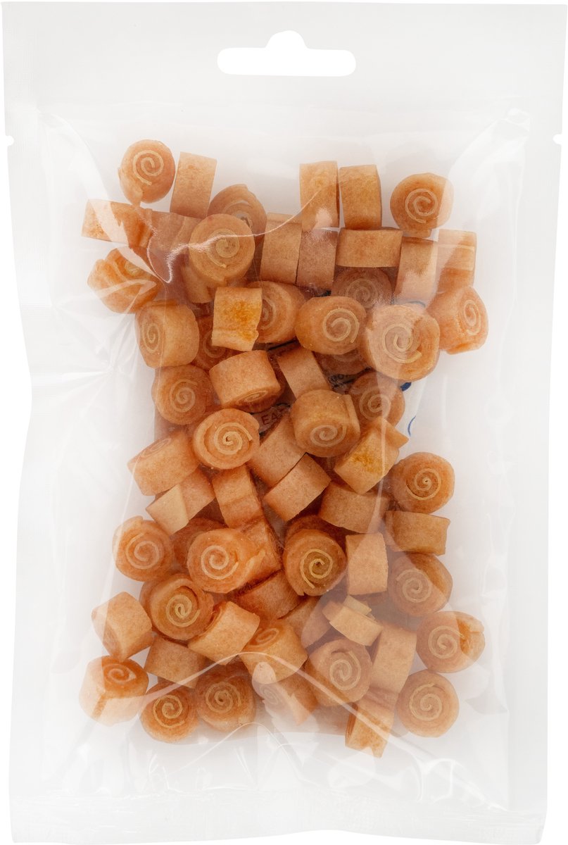 Kyra's Kattensnacks Kip & Vis Rolls (100gr) - Kattensnoepjes - 88% Vlees & Vis – Rijk aan Omega-3 – Zachte Proteïne Snack