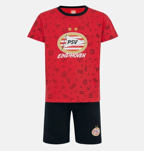 PSV Shortama maat 140 - PSV Slaapkamer - PSV pyjama