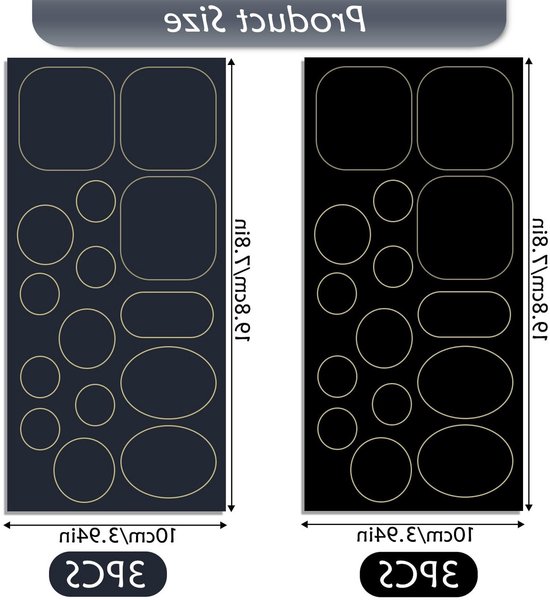 96 Stuks Reparatie Patches voor Donsjassen, Tenten en Luchtbedden - Herstelset voor Jassen en Slaapzakken van Merkloos — afbeelding 5