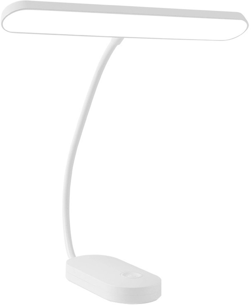 Oneay USB-oplaadbare bureaulamp, kan worden opgehangen of bevestigd, wordt geleverd met afstandsbediening en LED-wandlamp.
