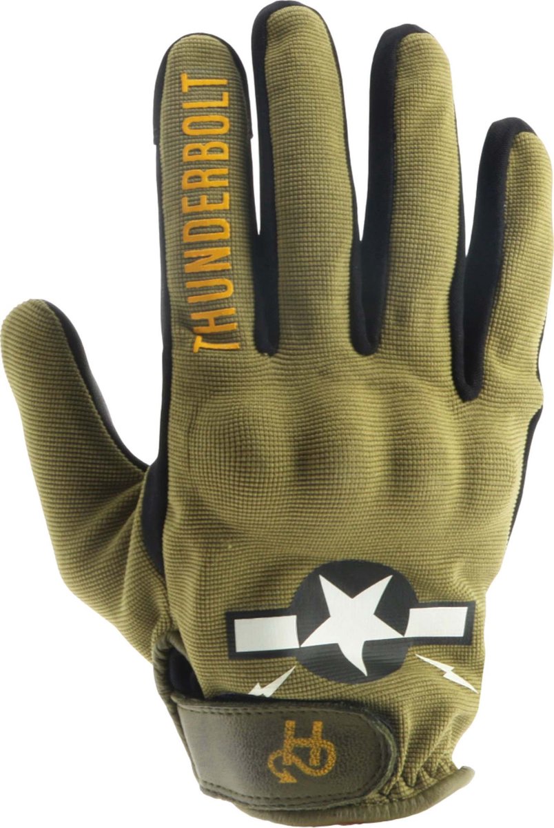 Helstons Thunderbolt Motorfiets handschoenen -