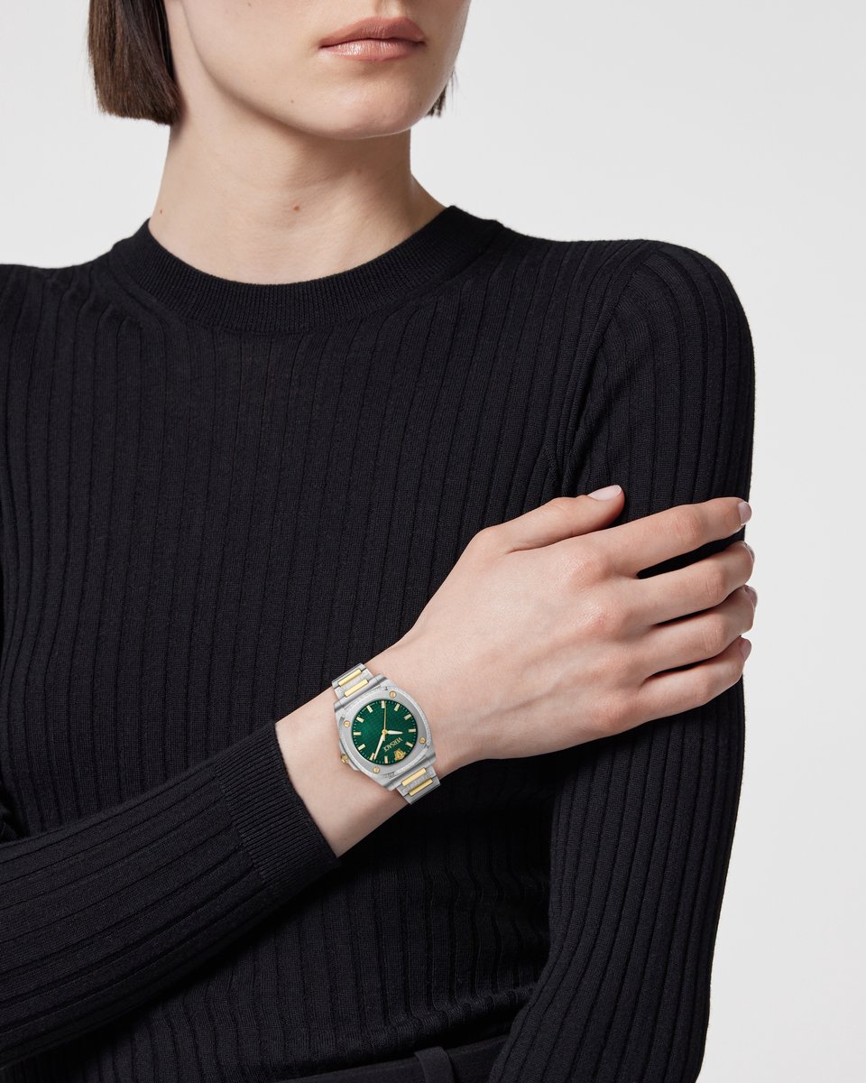 Versace Greca Pulse VE5H00426 Horloge - Staal - Multi - Ø 35.8 mm