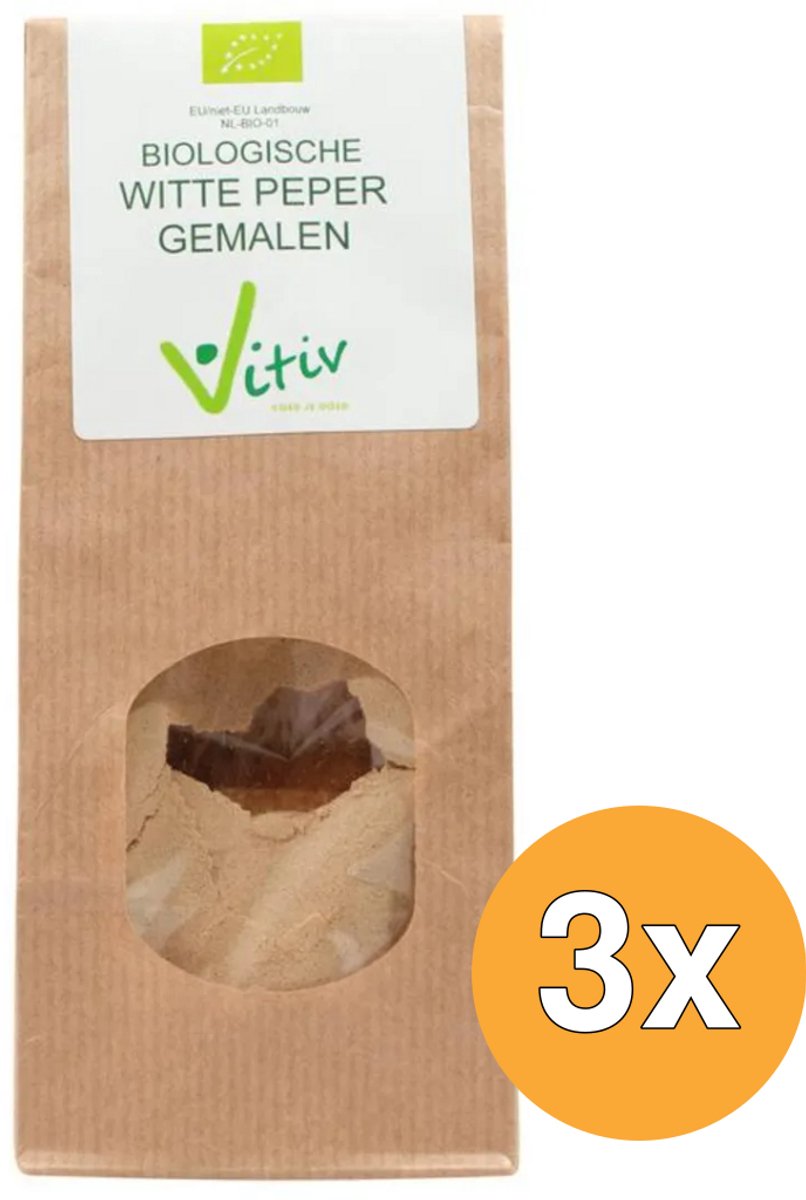 3x Vitiv Oregano Gesneden Bio (25 gr)