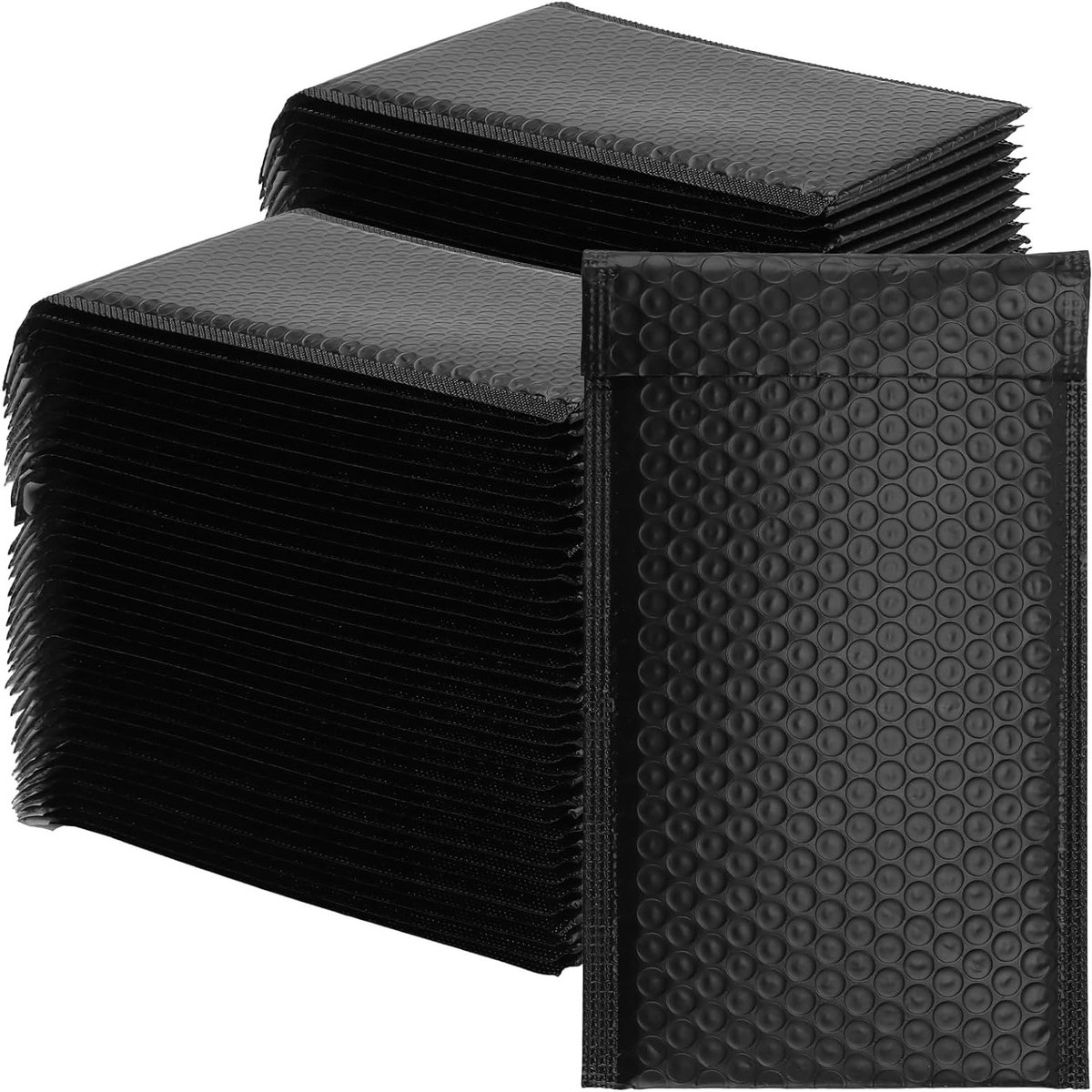 100 Stuks Gewatteerde Enveloppen A5, Zelfzegel Bubble Mailers 15x25cm voor Verzenddoeleinden, Verpakking en Geschenken