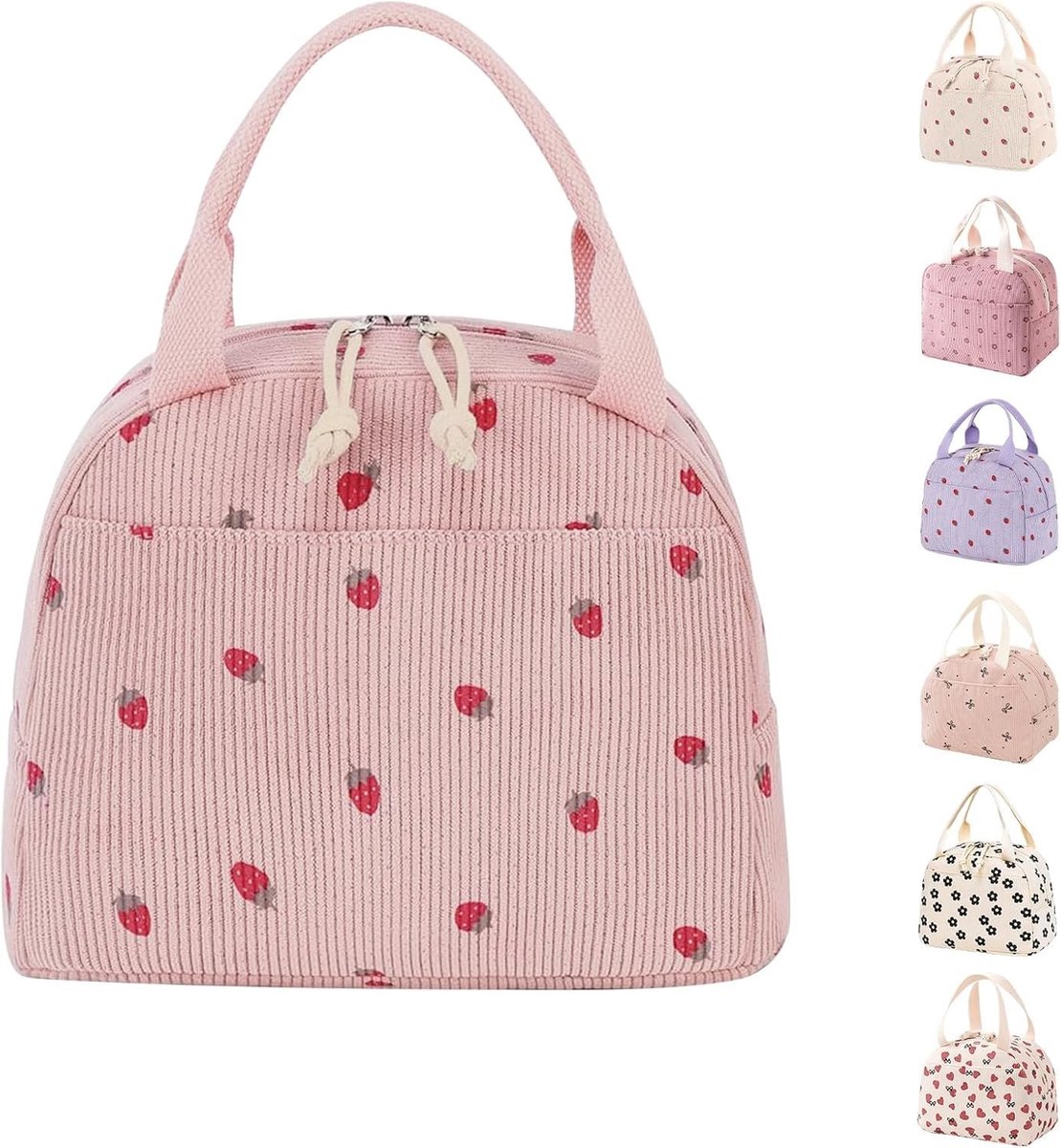 Seb2 - Lunch Bags voor Vrouwen - Geïsoleerde Koeltas - Groot Formaat - Lunch Box voor Werk en School - Geschikt voor Volwassenen en Kinderen - P...