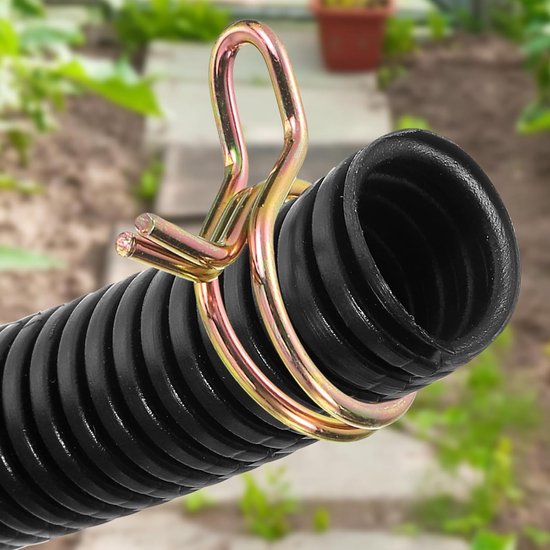 15 Stuks Dubbele Draad Veer Slangklemmen, Binnen Diameter 5mm, Voor Slangen met Buiten Diameter 5-6mm, Brandstofleiding en Siliconen Slang Clips van Zink van Merkloos — afbeelding 4