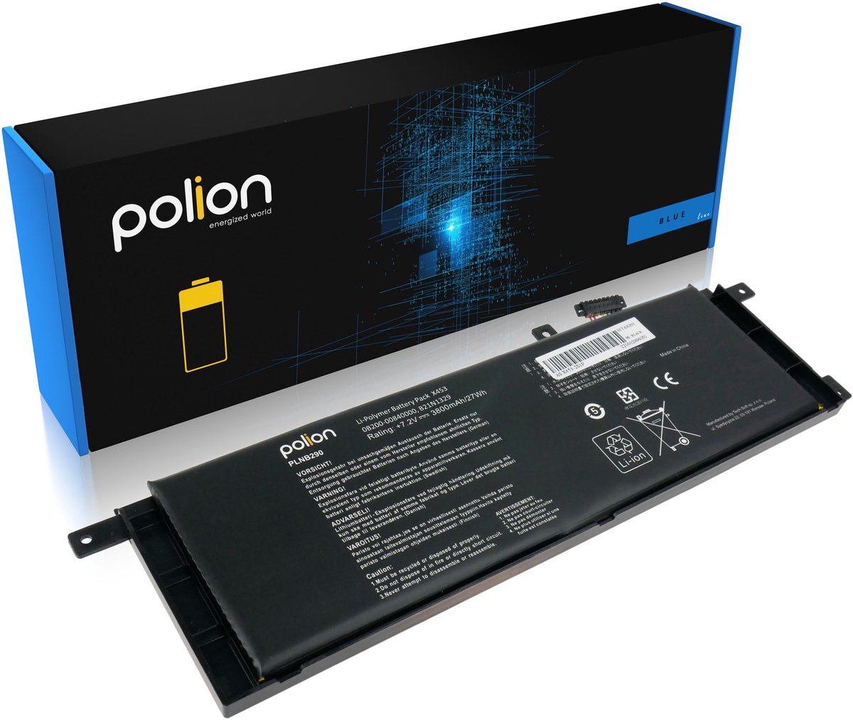 POLION Serie - ASUS Laptopbatterij - 4400mAh - Li-Poly - Nieuw