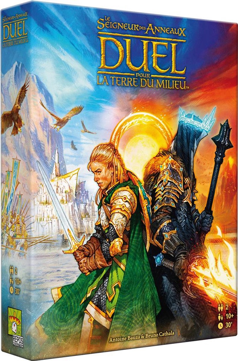 Asmodee Le Seigneur des Anneaux™ : Duel pour la Terre du Milieu, Kaartspel, 10 jaar, 30 min, 30 min