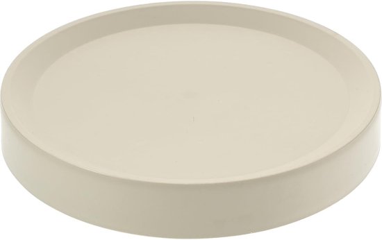 Plantroller voor Bloempotten - Verplaatsbare Potroller van Kunststof in Grijs, 25.5 cm - Ideaal voor Binnen en Buiten, Tuin en Huis